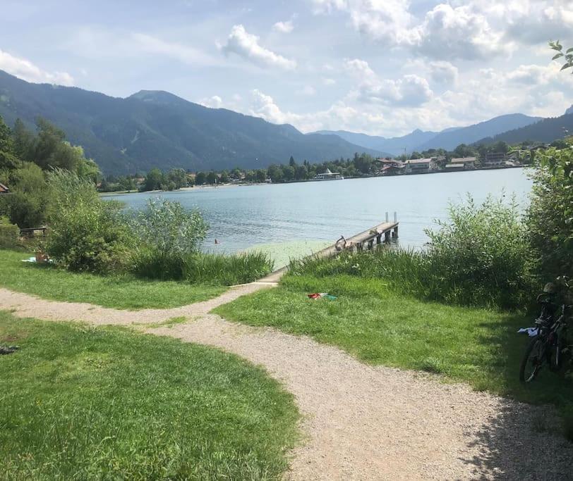 See- Und Bergblick In Bestlage Am 泰根塞 外观 照片